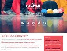 Tablet Screenshot of caravancircusnetwork.eu